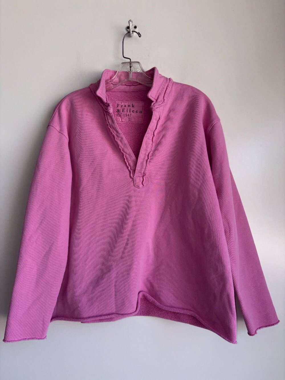 Frank & Eileen Patrick Popover Henley Large Pink